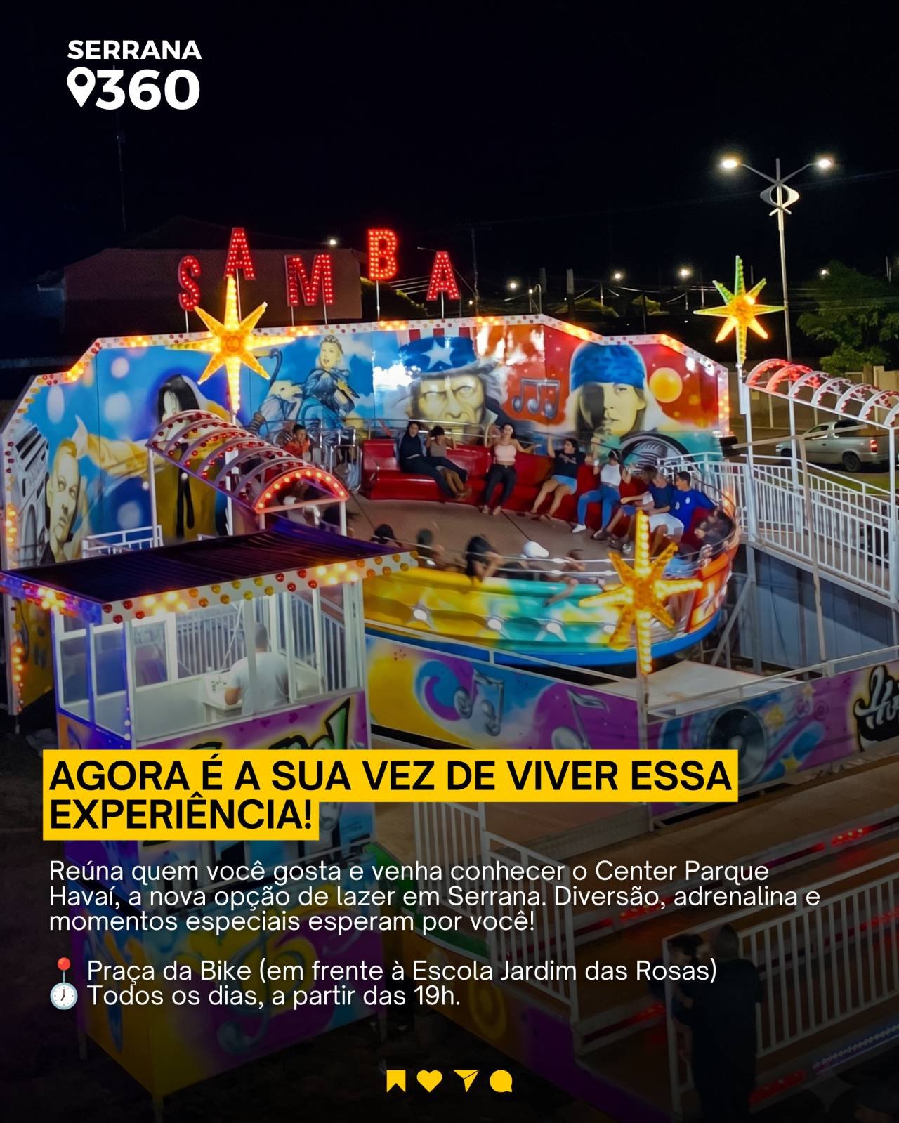 Center Parque Havaí chega a Serrana com atrações para toda a família