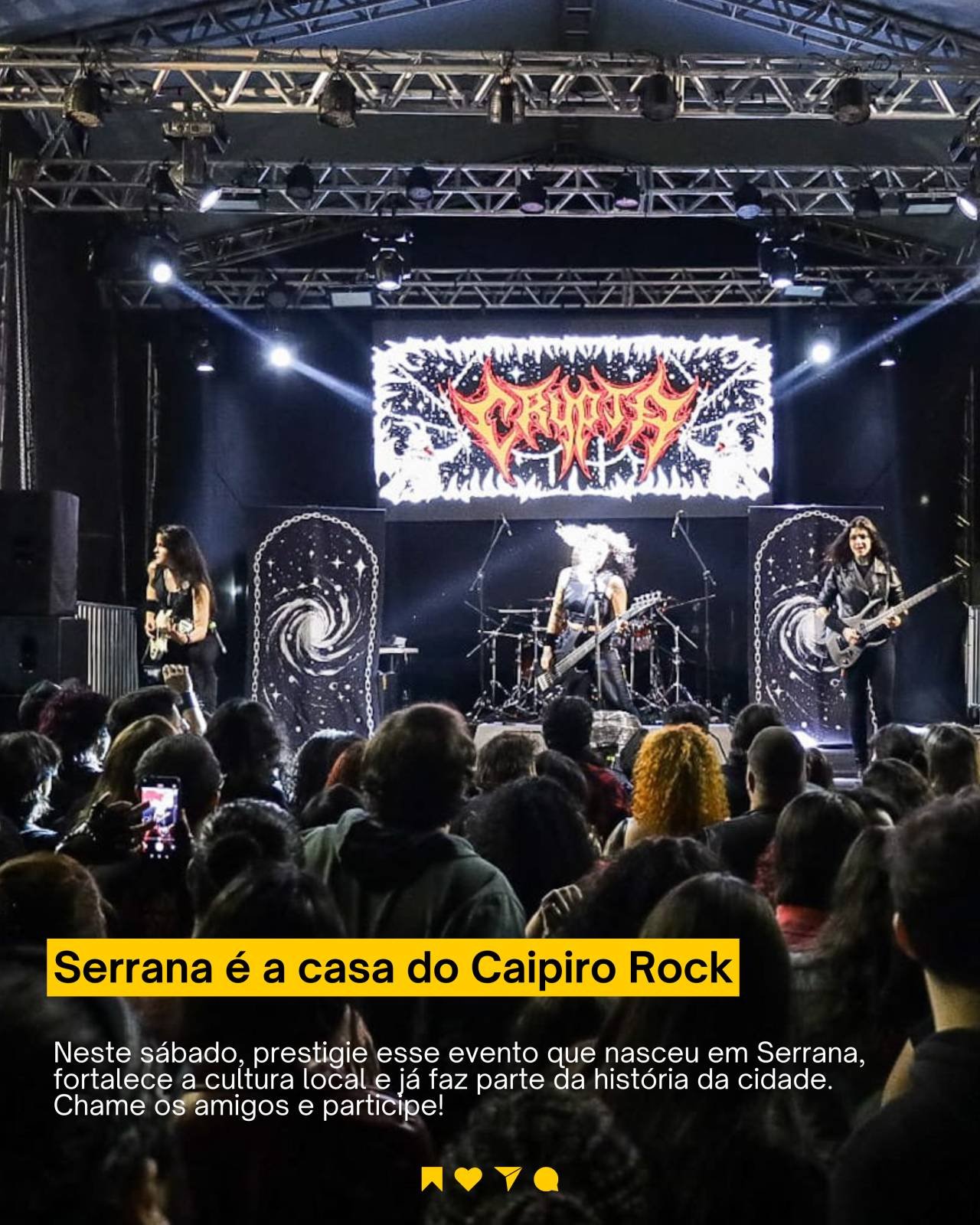 Caipiro Rock 2026 movimenta Serrana com shows gratuitos neste sábado 18/07