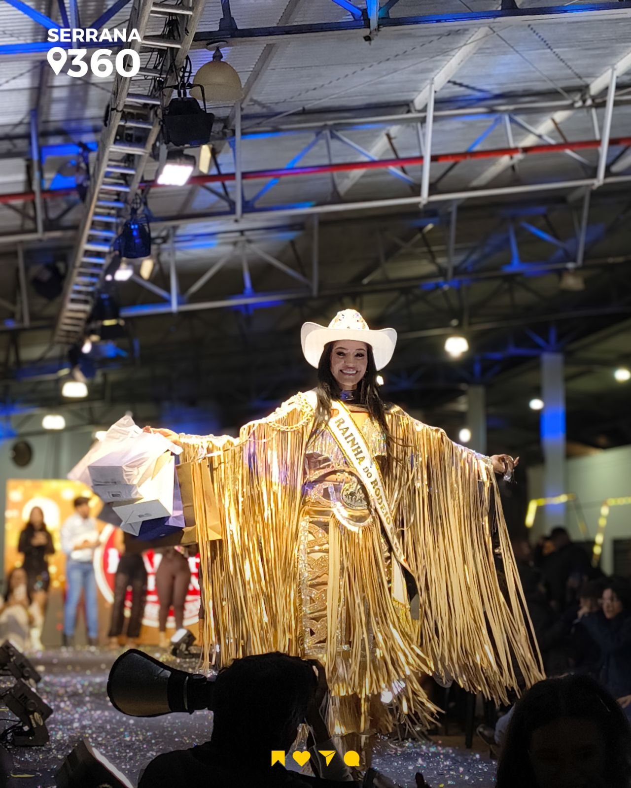 Giovanna Candido é eleita Rainha do Serrana Rodeio Music 2026