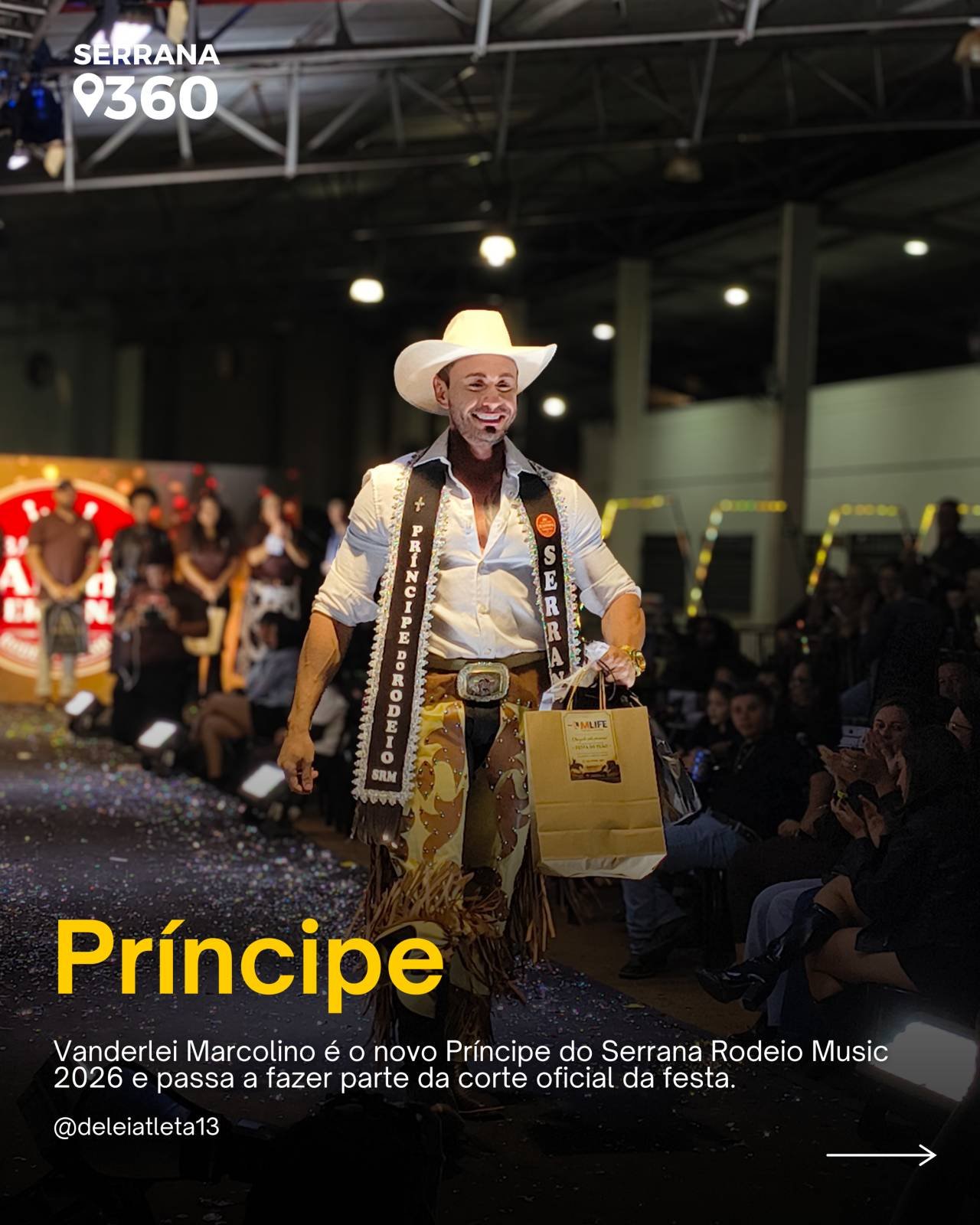 Baile da Rainha define a nova Corte Oficial do Serrana Rodeio Music 2026