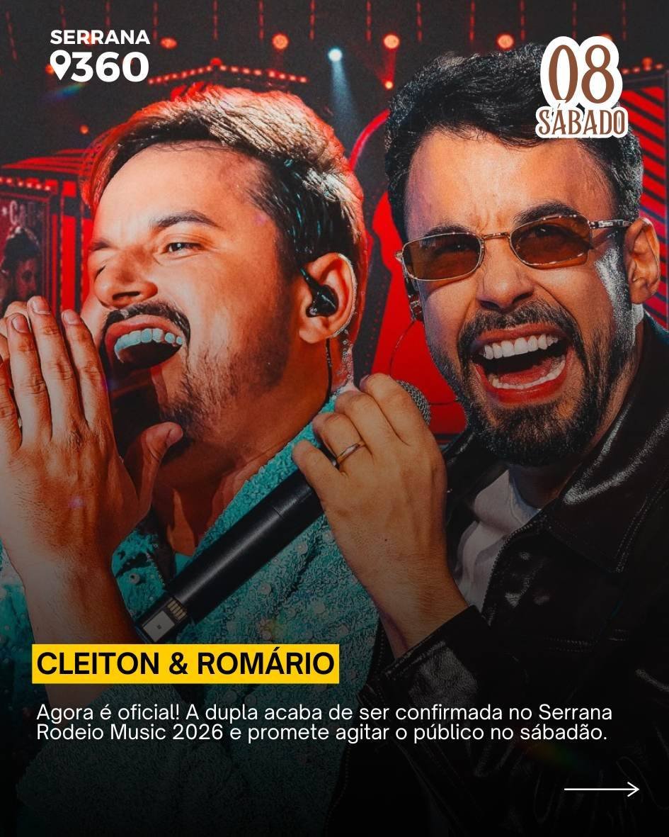 Serrana Rodeio Music 2026 divulga programação completa de shows