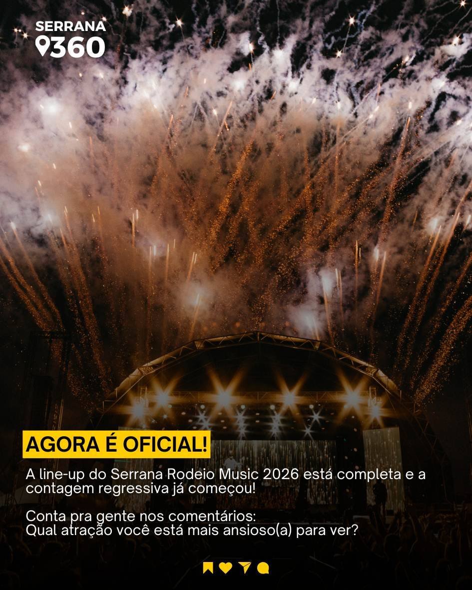 Serrana Rodeio Music 2026 divulga programação completa de shows